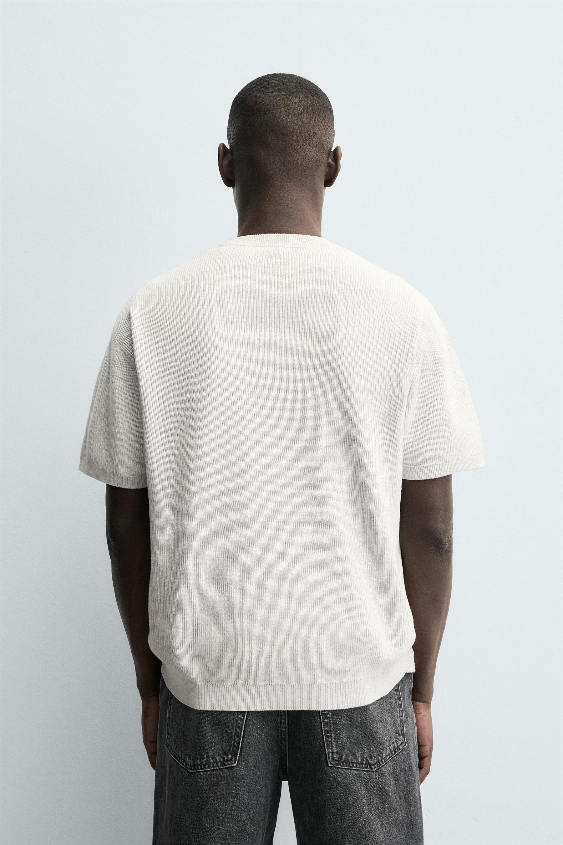 PURL KNIT T-SHIRT - Image 3