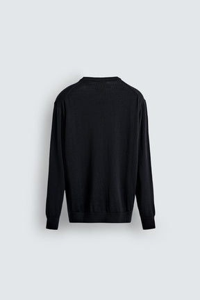REGULAR FIT WOOL JUMPER - Image 7