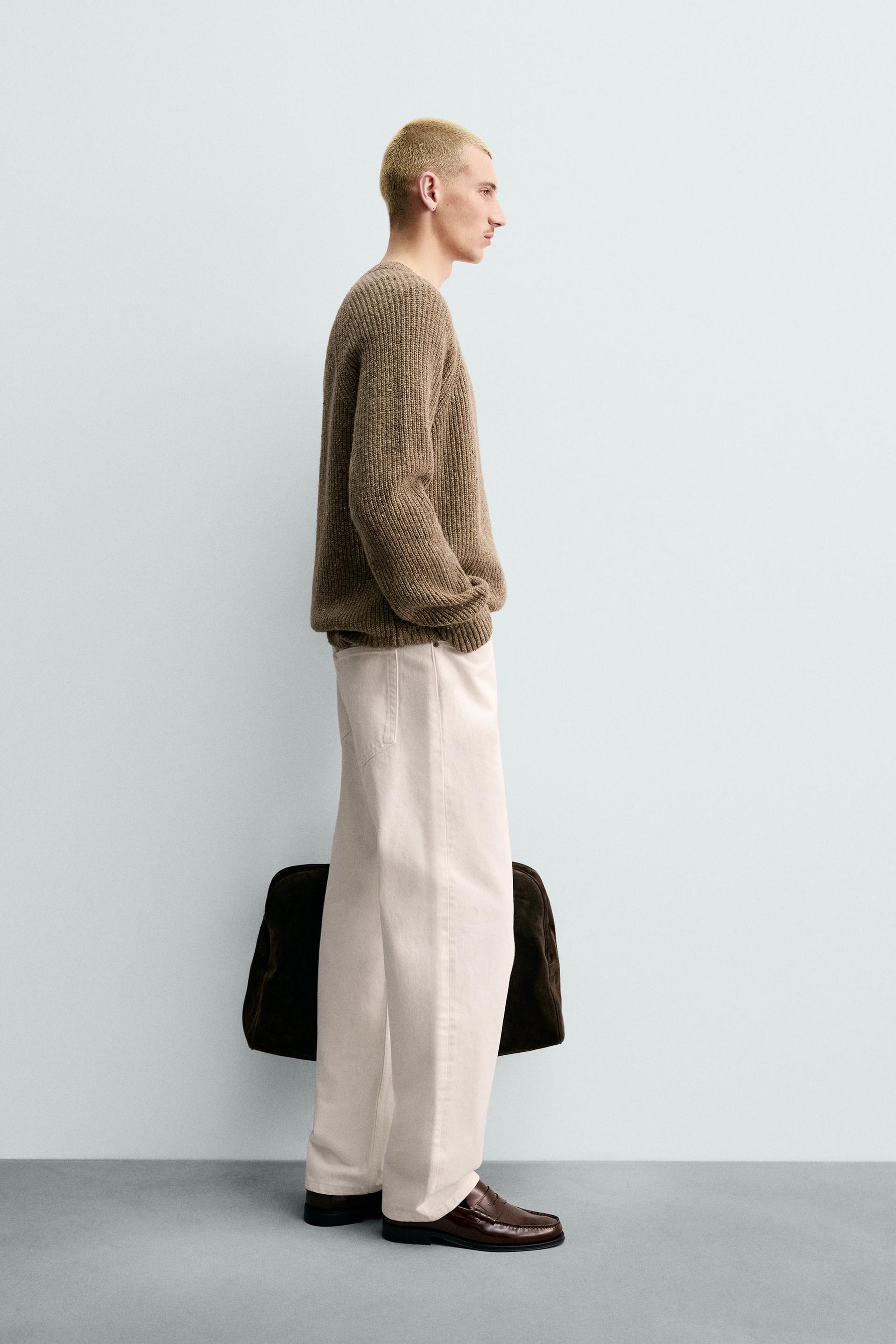 Button Knit Pullover