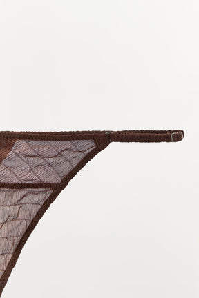 String aus strukturierter Seide