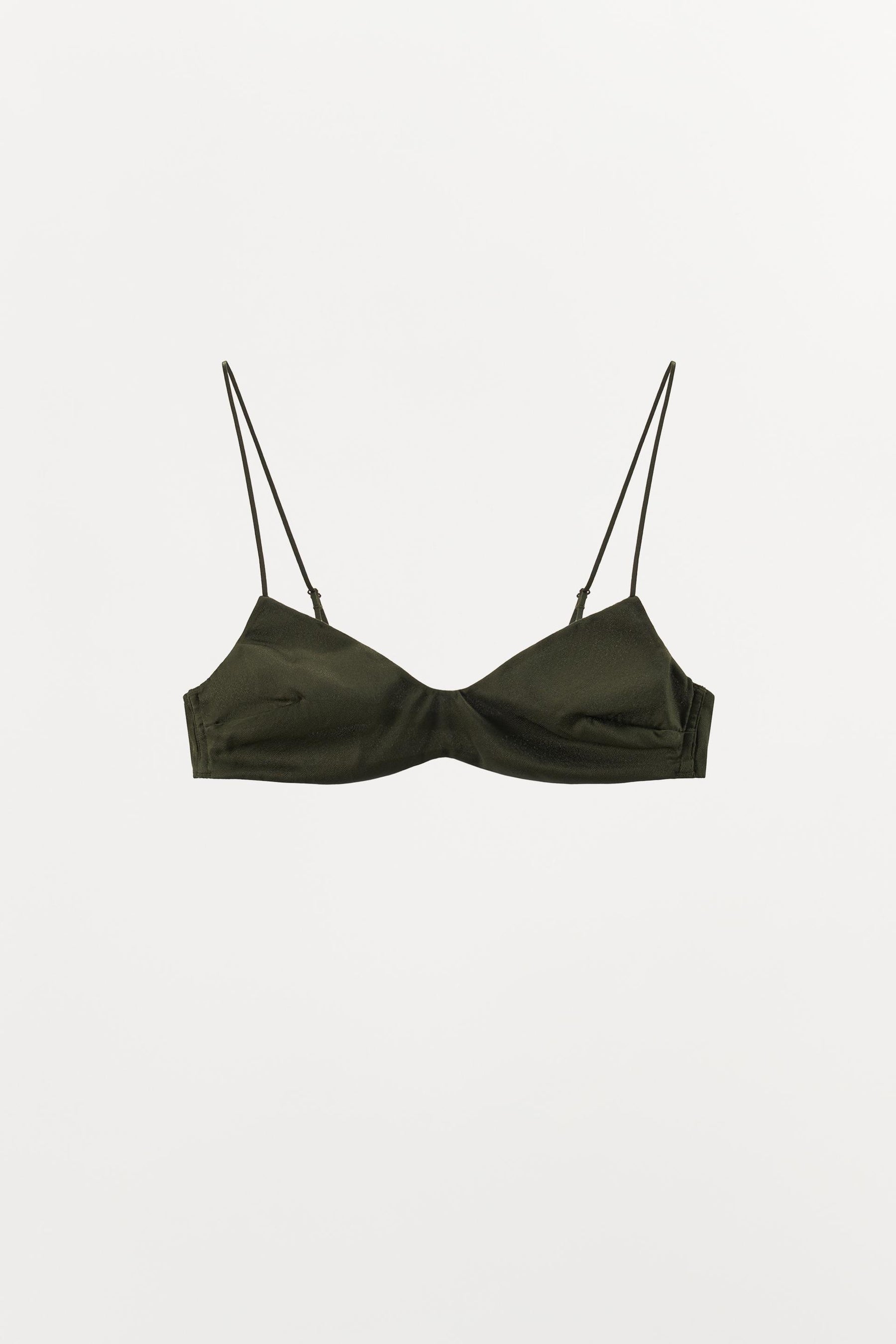 BRALETTE AUS STRUKTURIERTER SEIDE