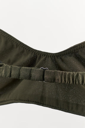 BRALETTE AUS STRUKTURIERTER SEIDE