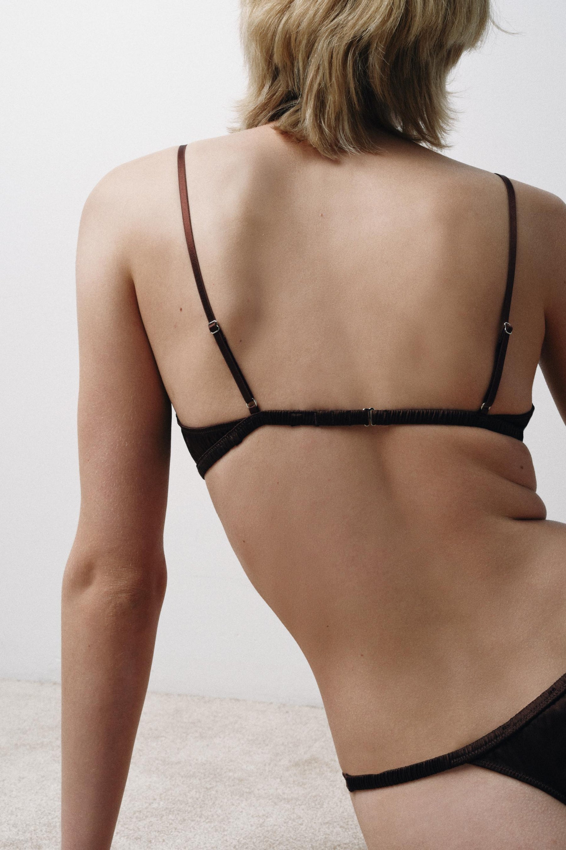 Seidenspitzen-Bralette