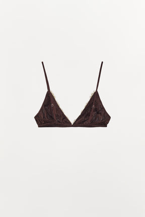 Seidenspitzen-Bralette