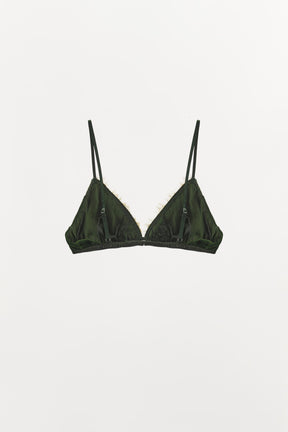 Samt-Spitzen-Bralette