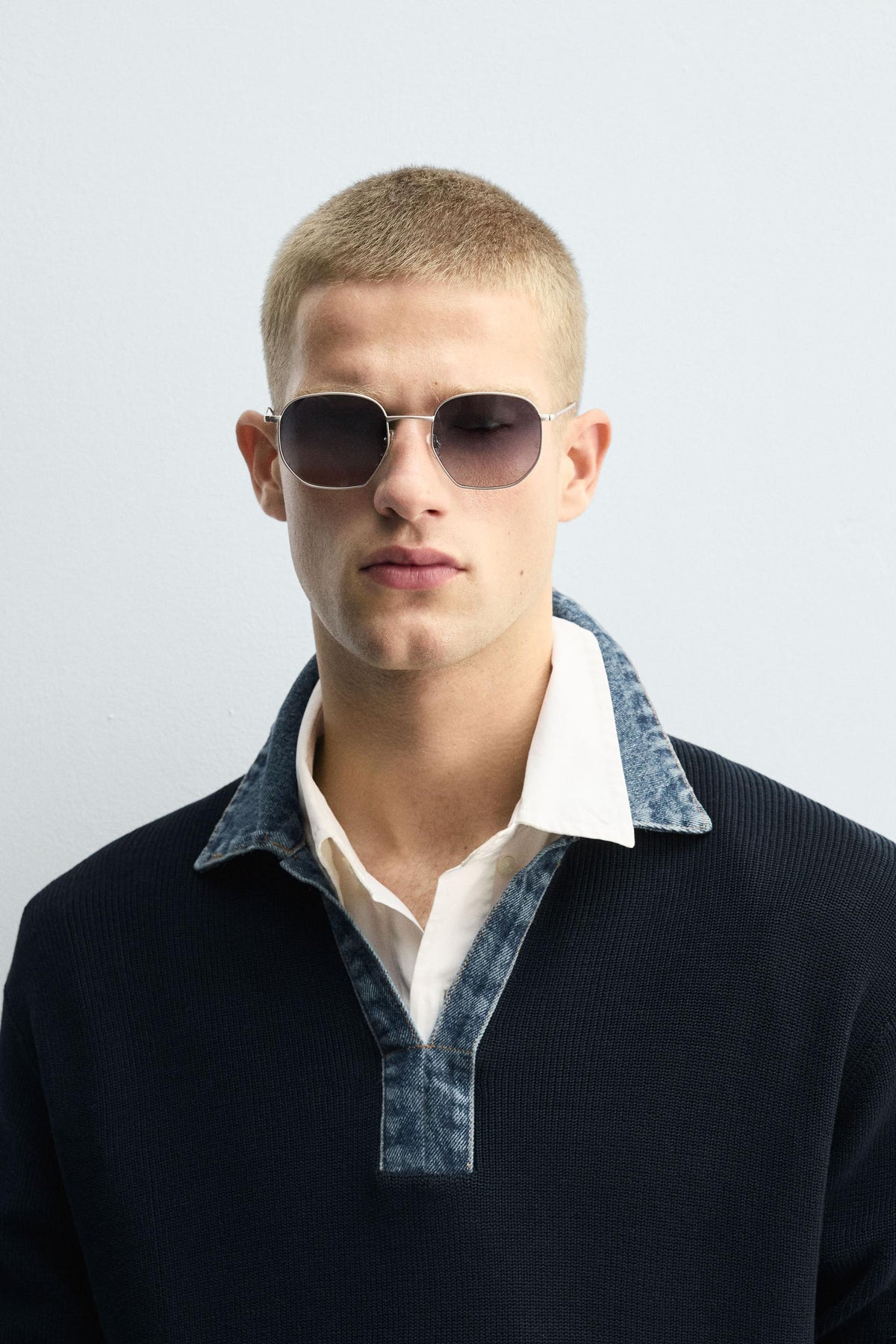 MATTE METAL SUNGLASSES - Image 1