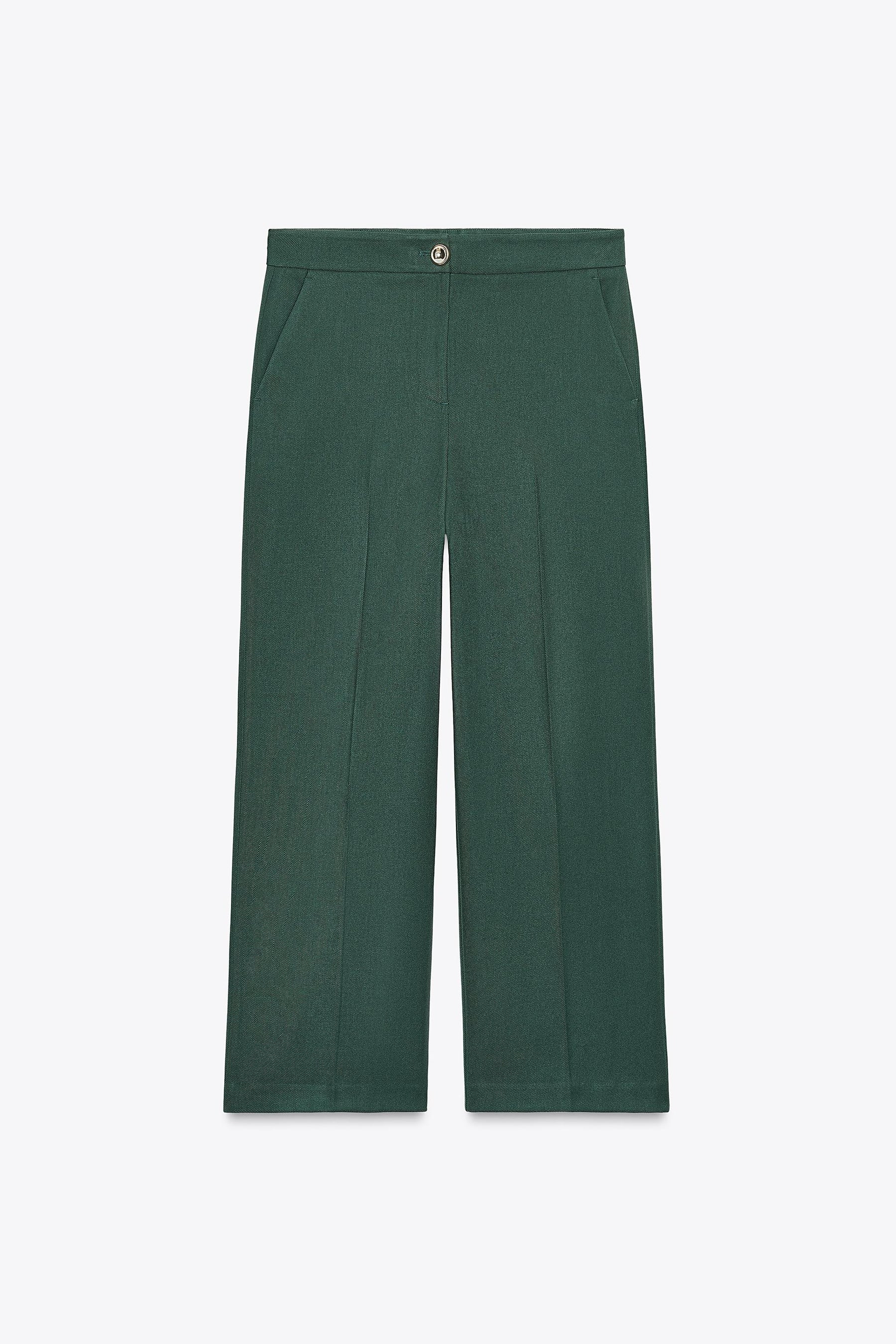 Hochtaillierte Culotte-Hose