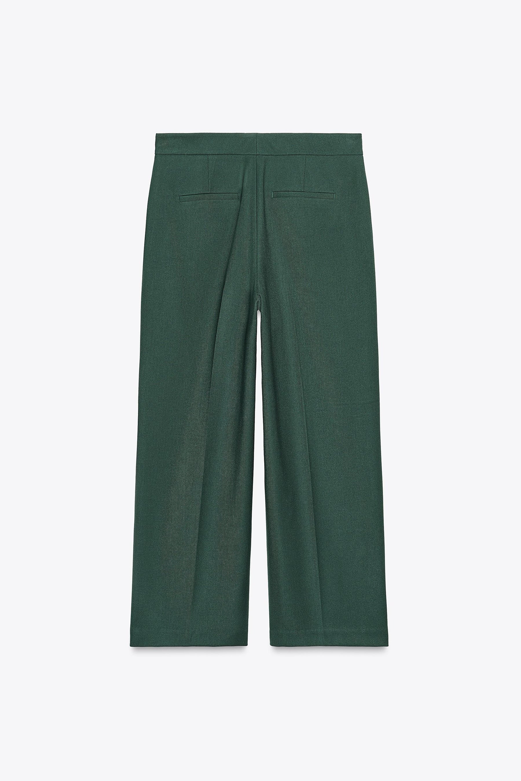 Hochtaillierte Culotte-Hose