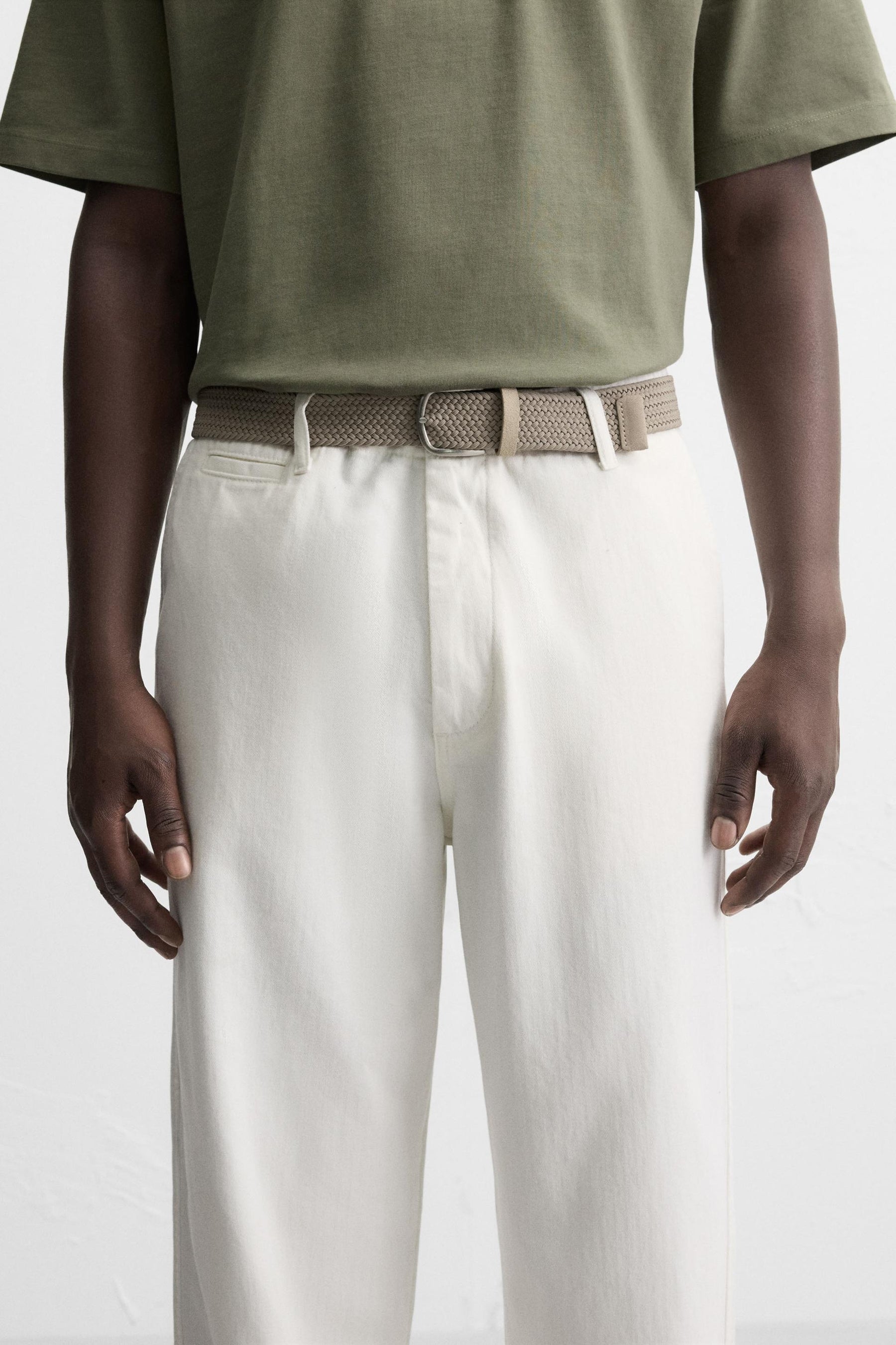 BRAIDED STRETCH BELT - Image 1