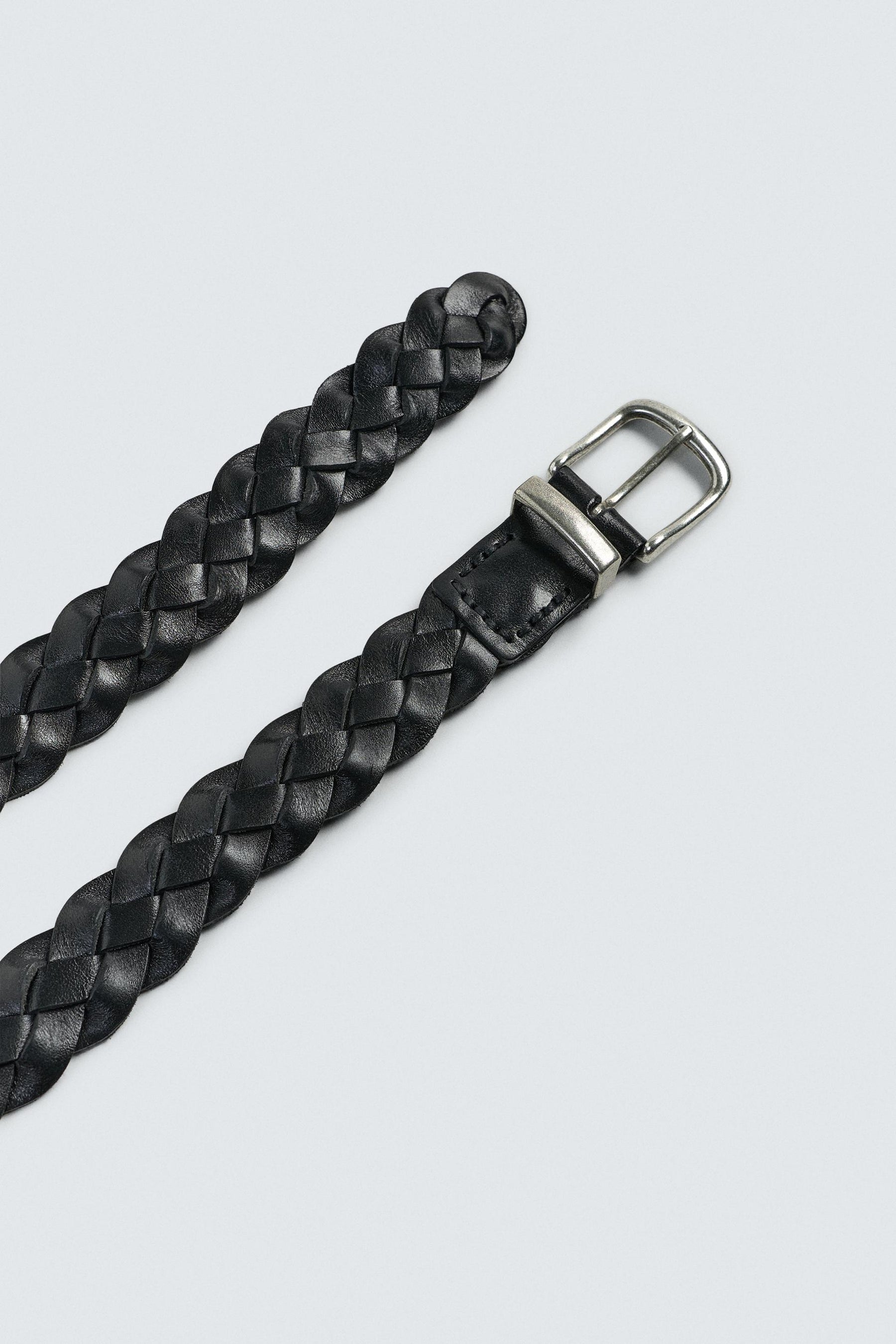 BRAIDED LEATHER BELT - Image 3