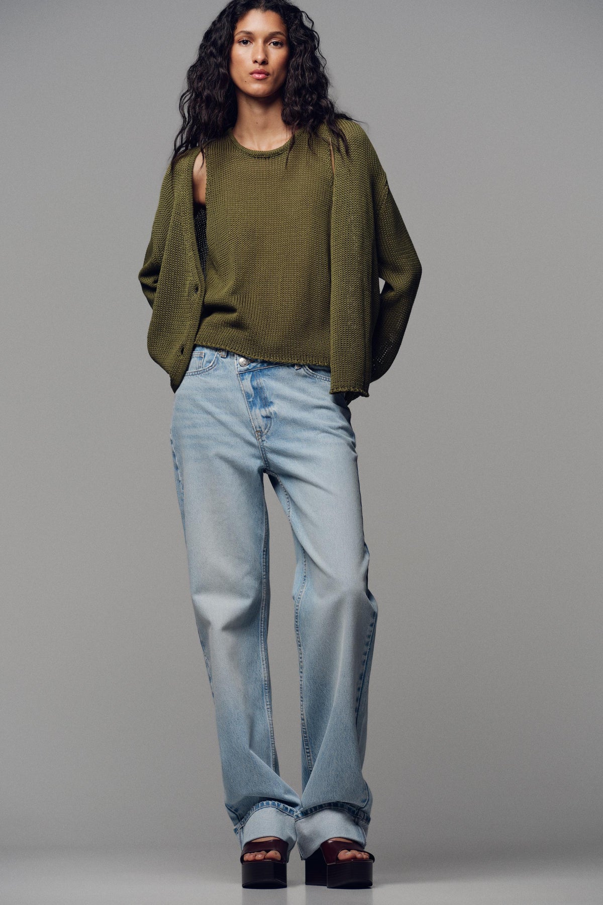 Strickjacke aus Baumwolle