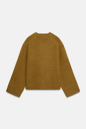 WOOL BLEND LONG SLEEVE JUMPER - Image 7