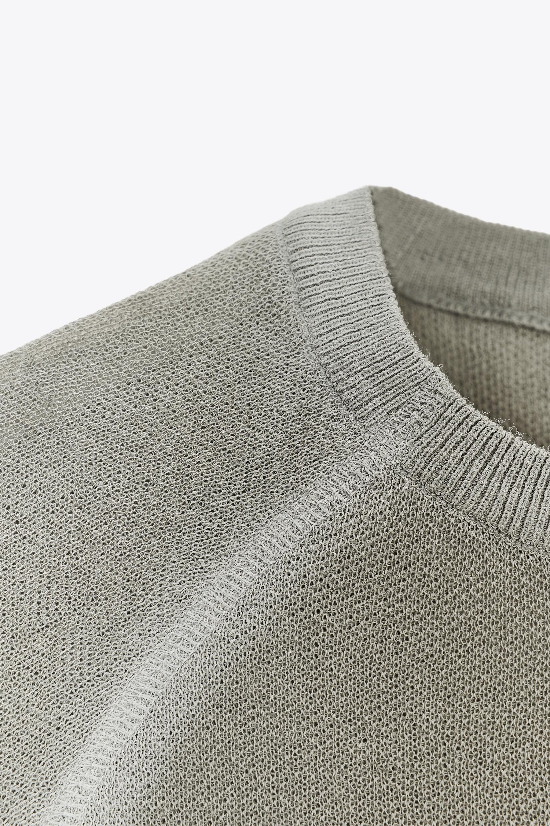 DIP-DYE EFFECT KNIT TOP - Image 4