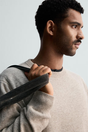 LIGHTWEIGHT WOOL - CASHMERE JUMPER - Image 6