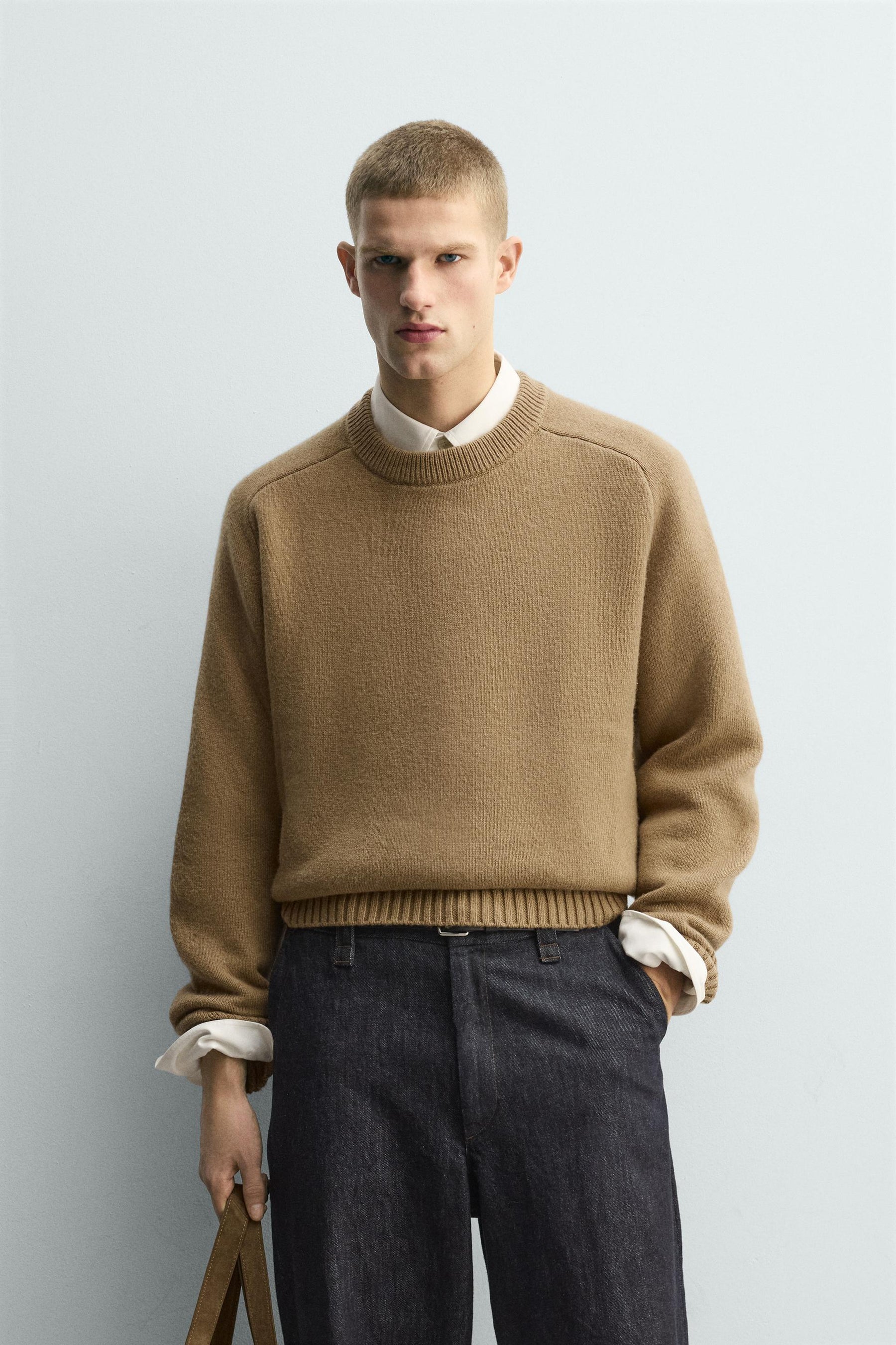 DOUBLE-FACED WOOL JUMPER - Image 2