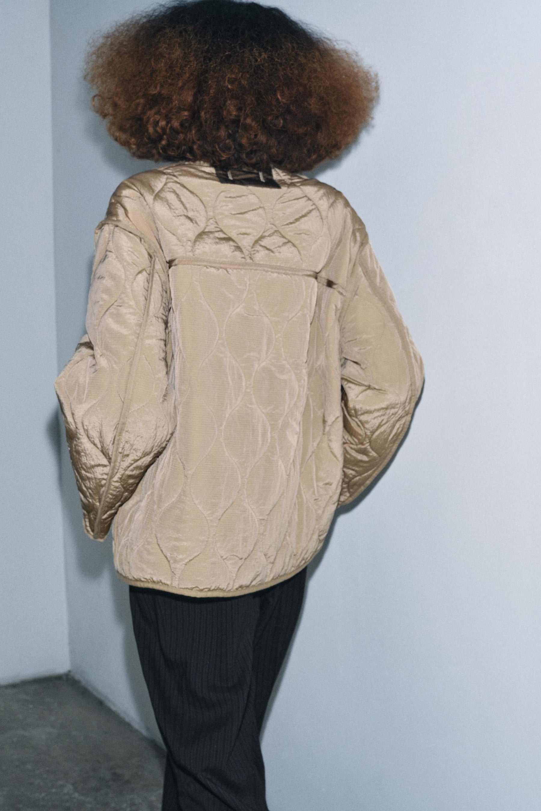 ZW COLLECTION REVERSIBLE QUILTED JACKET - Image 3