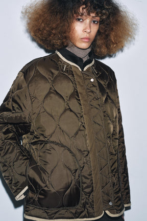 ZW COLLECTION REVERSIBLE QUILTED JACKET - Image 4