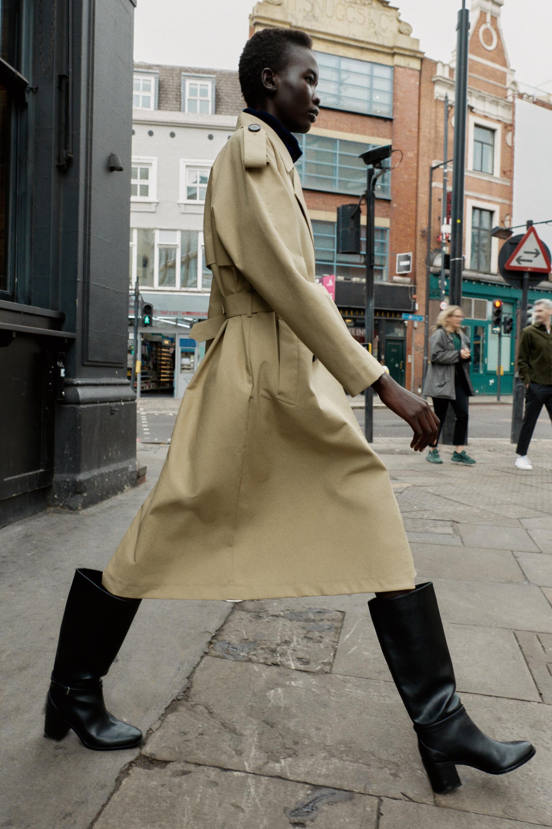 Stiefel mit Blockabsatz