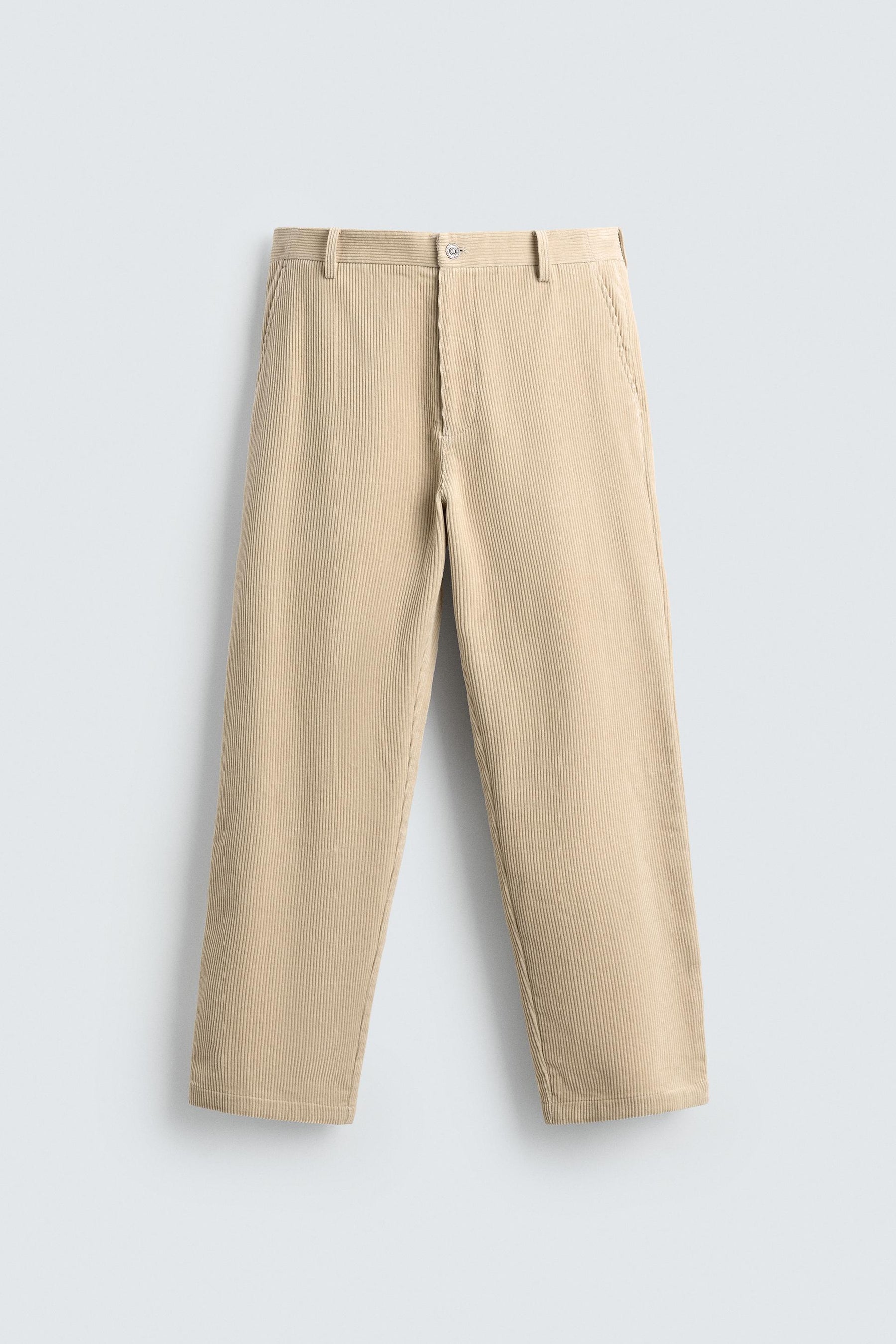 REGULAR FIT CORDUROY TROUSERS - Image 6