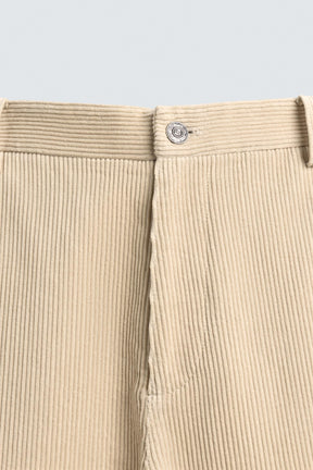 REGULAR FIT CORDUROY TROUSERS - Image 8