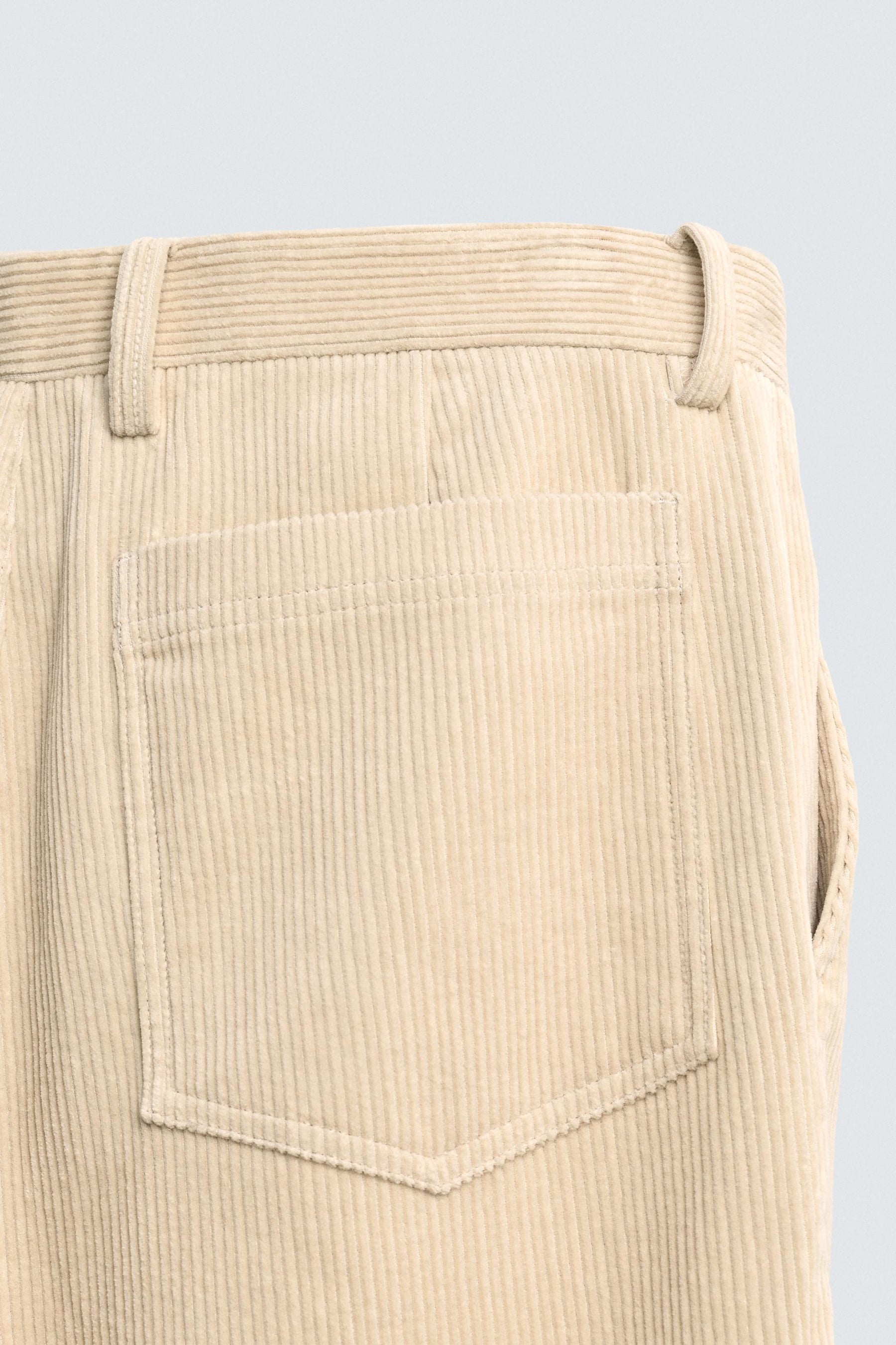 REGULAR FIT CORDUROY TROUSERS - Image 9