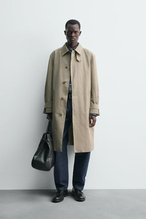 WATER-REPELLENT TRENCH COAT - Image 1