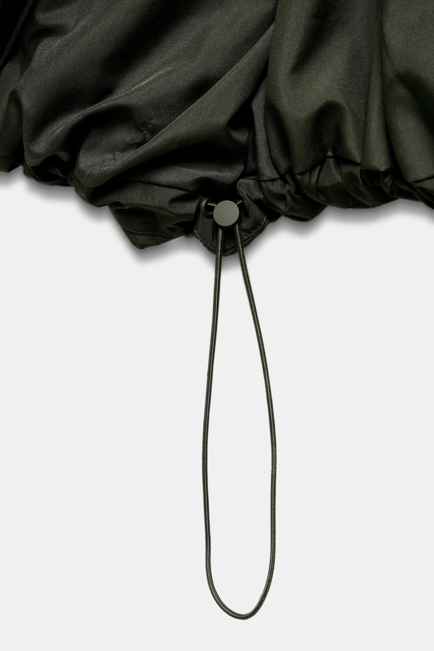 SHORT WATER-REPELLENT AND WINDPROOF HOODED ANORAK - Image 9