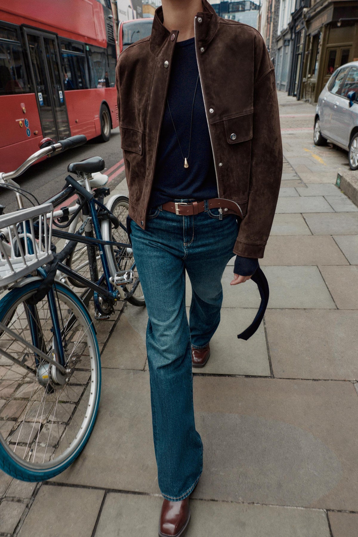 BOMBERJACKE AUS LEDER UND WILDLEDER