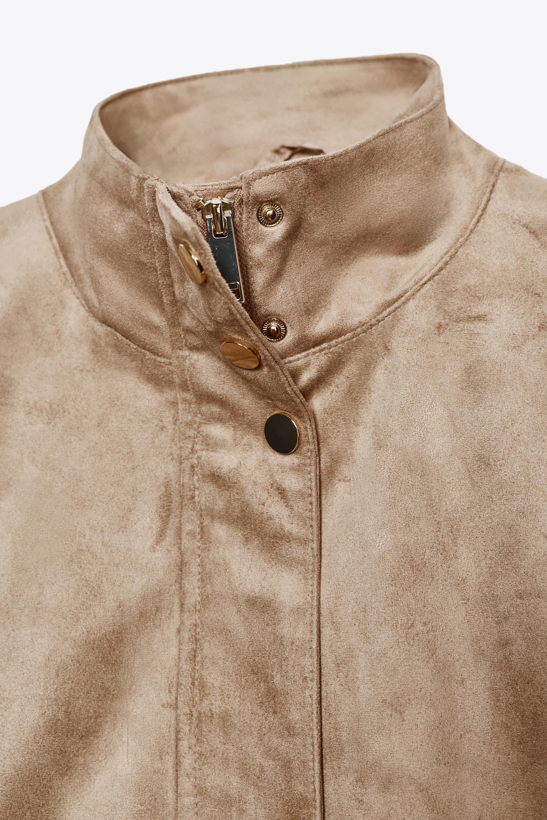 FAUX SUEDE JACKET - Image 8