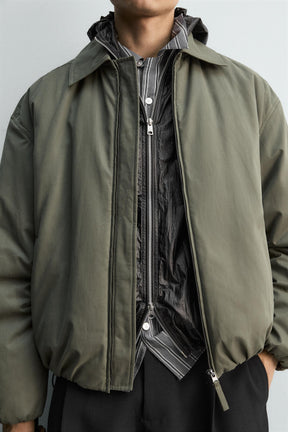 BOXY FIT TEXTURED JACKET - Image 5