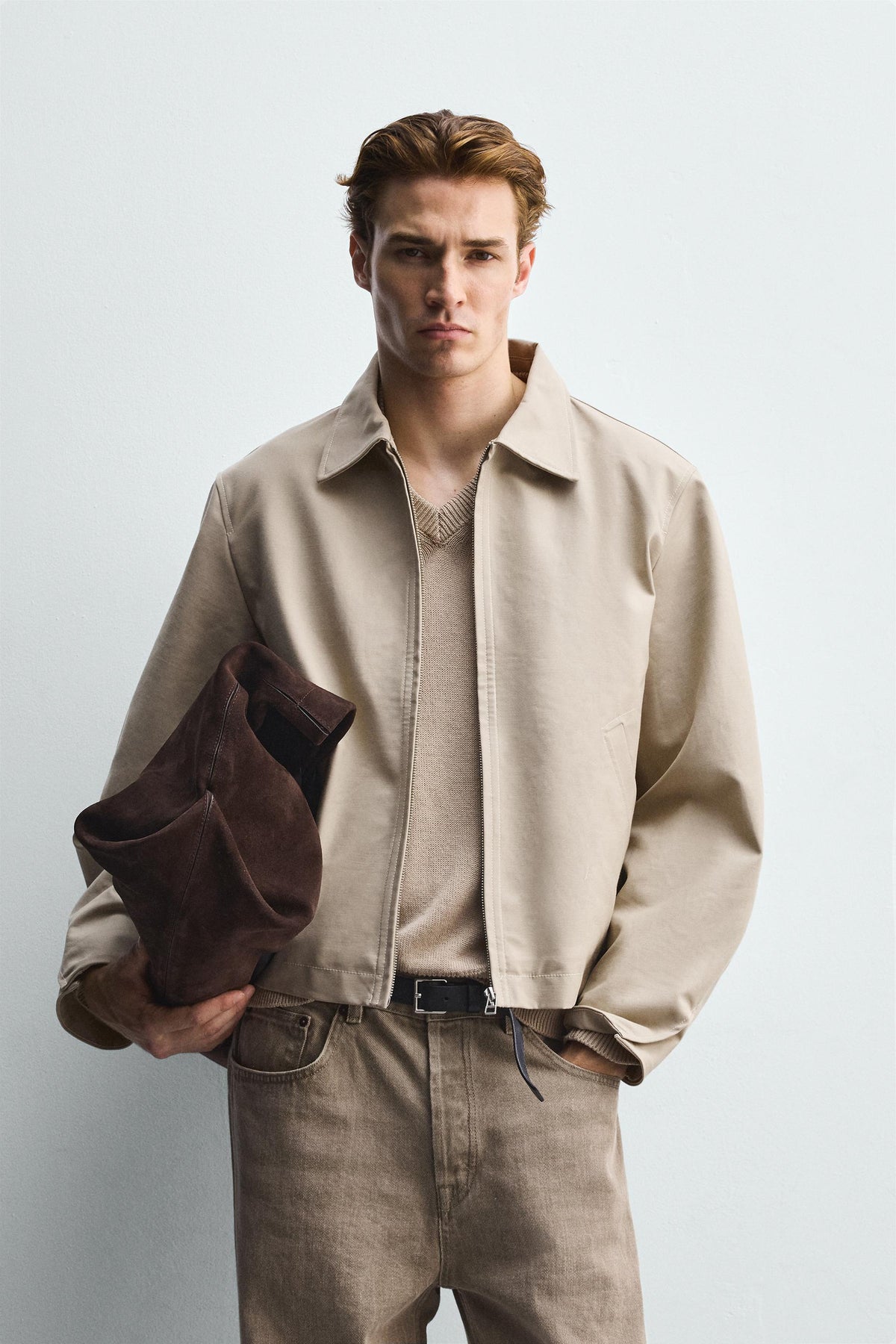 RELAXED FIT ZIP-UP JACKET - Image 2