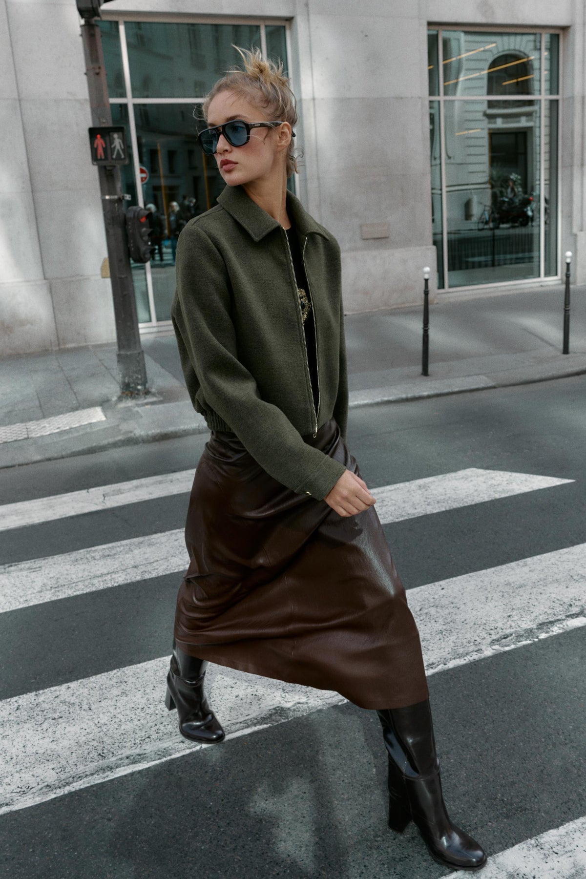 SOFT BOMBER JACKET - Image 1