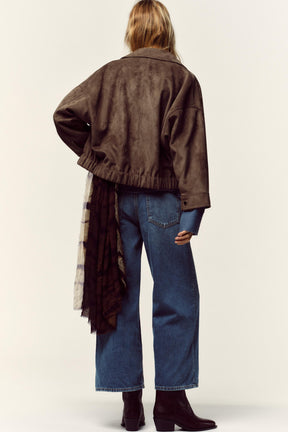 JACKE AUS WILDLEDERKUNST