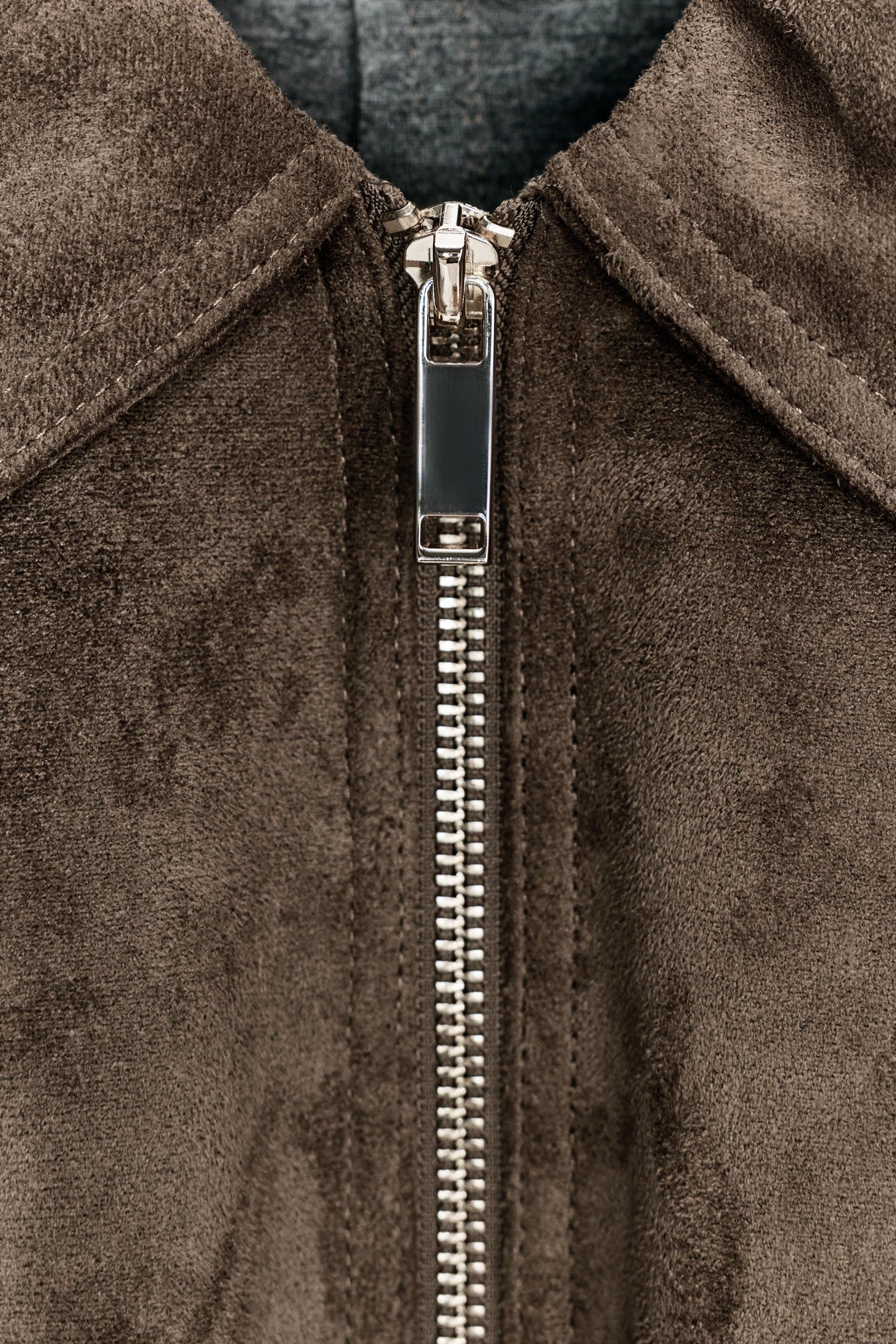 JACKE AUS WILDLEDERKUNST