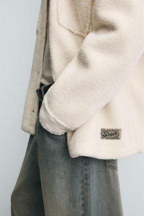 Sherpa-Taschen-Overshirt 