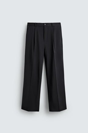 PLEATED TEXTURED TROUSERS - Image 7