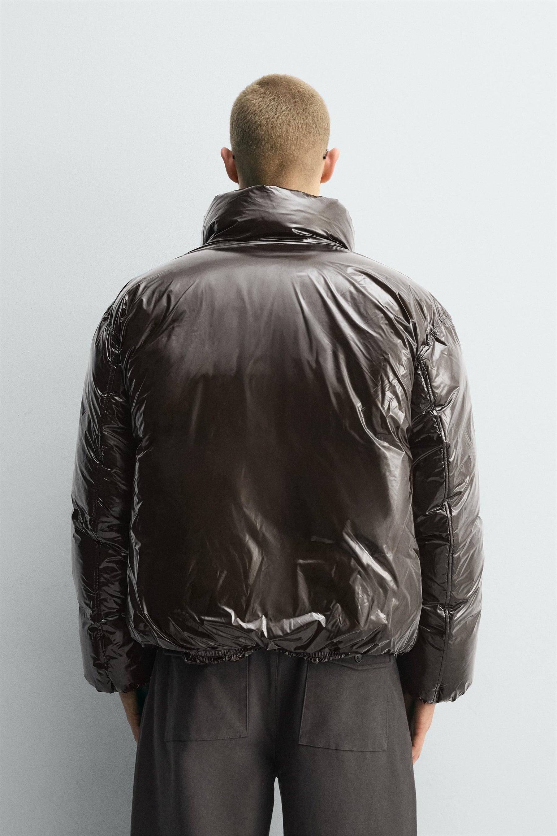 SHINY PUFFER JACKET - Image 3