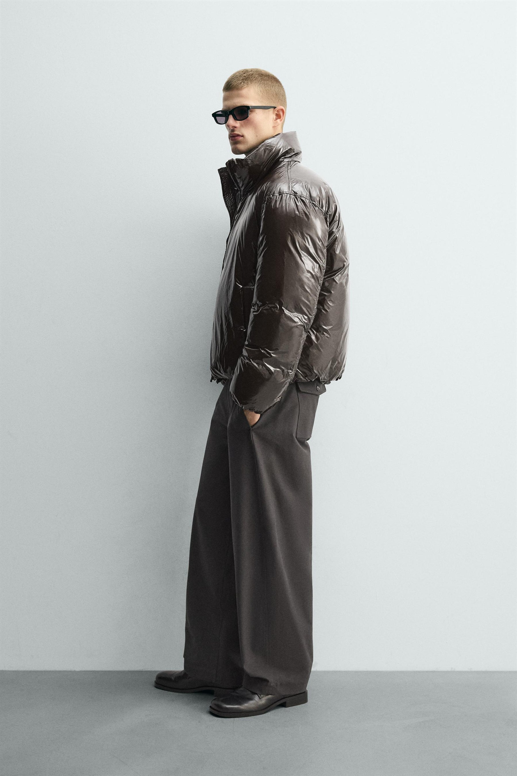 SHINY PUFFER JACKET - Image 4