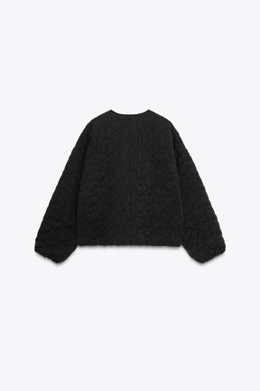 GESTEPPTE BOMBERJACKE