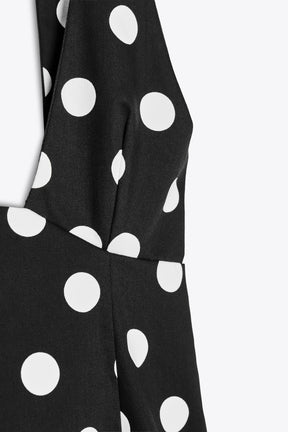 Polka Dot Neckholder-Top