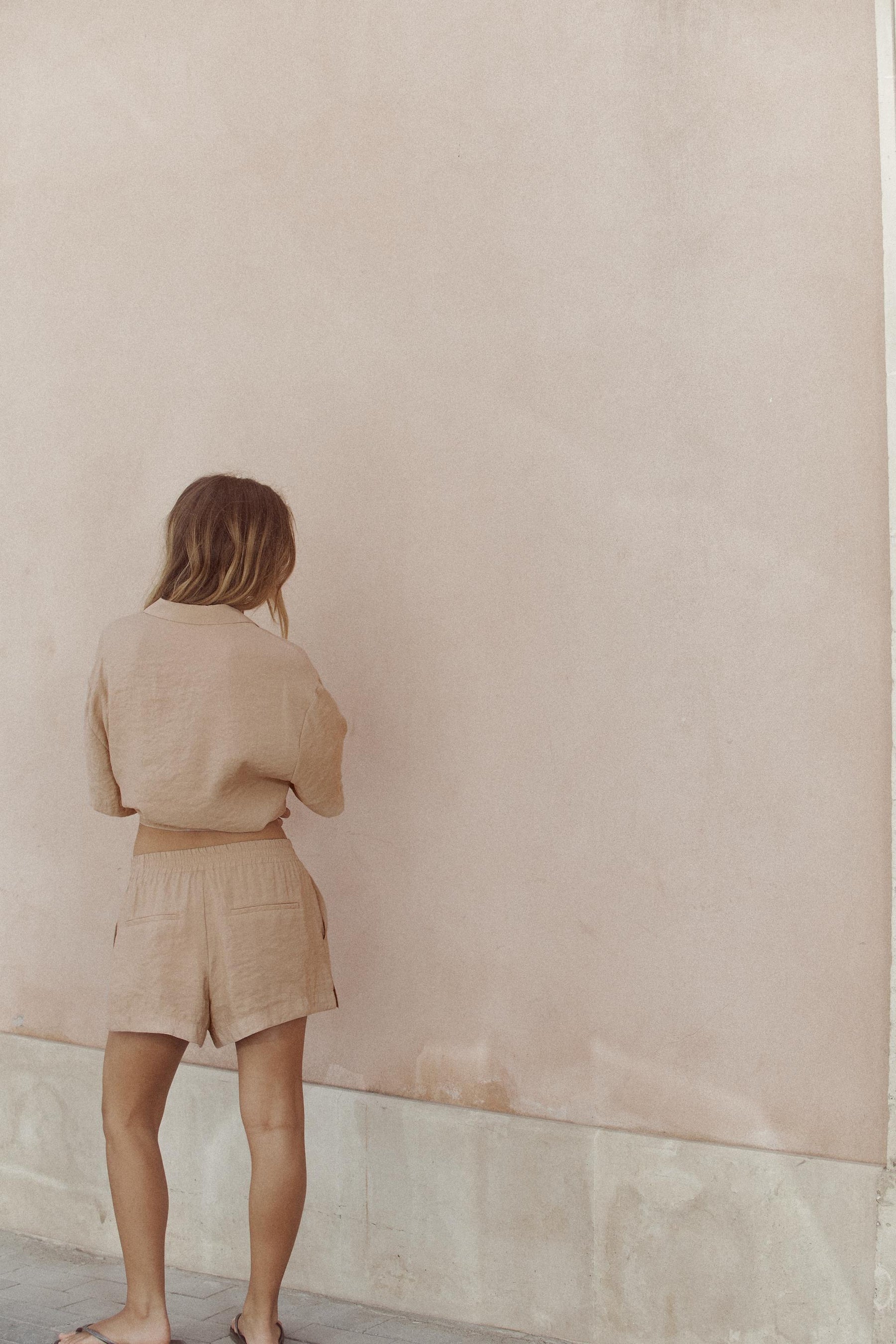 Kurze fließende Shorts