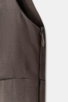 SHORT DRESS WITH RUFFLES - Image 9