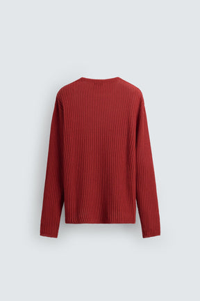 TEXTURED KNIT SWEATER - Image 7