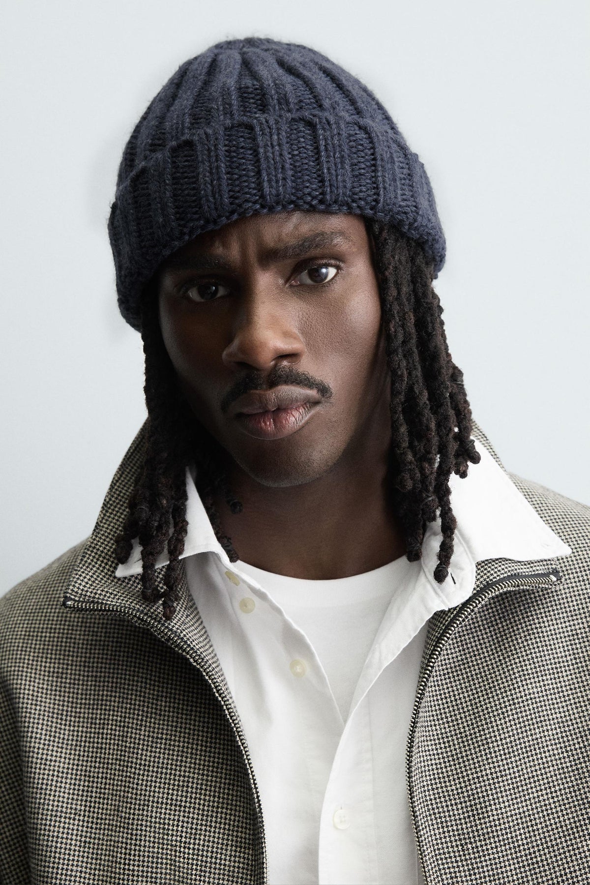 RIBBED BEANIE - Image 1