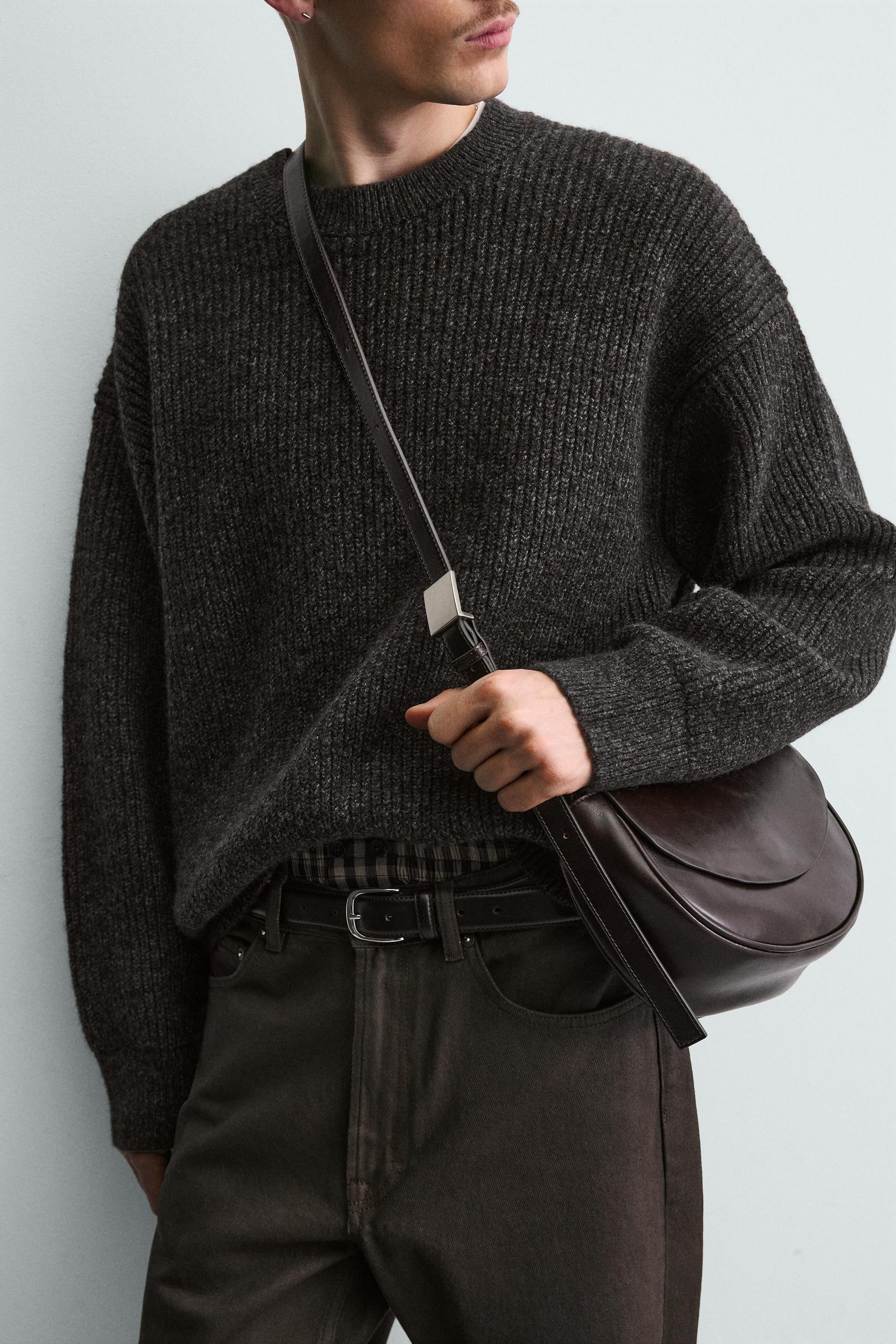 Textured Knit Pullover