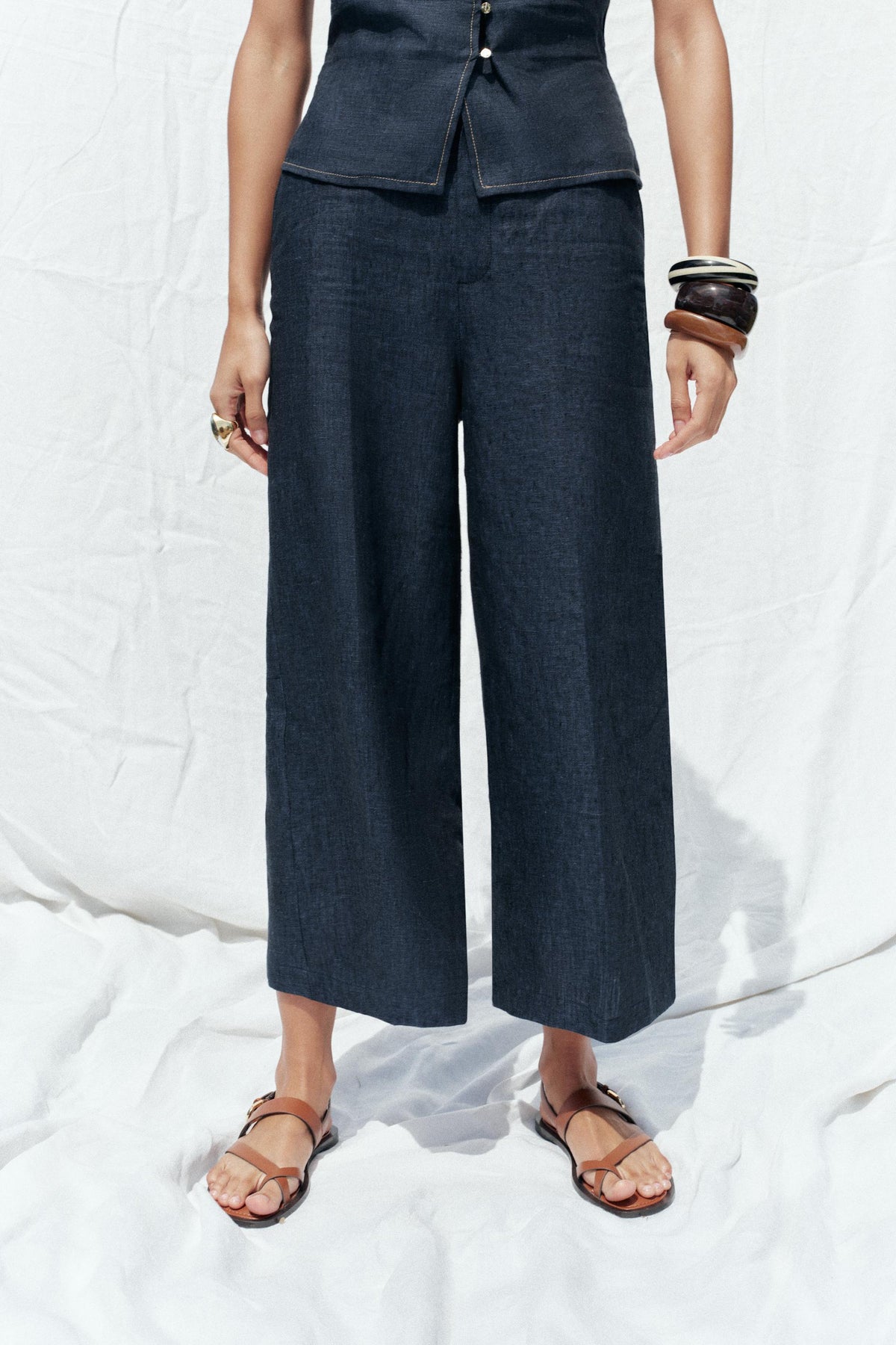 Leinen-Culottes