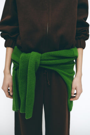 Weiches Sweatshirt mit Reißverschluss