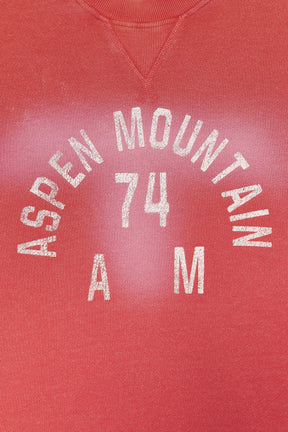 Sweatshirt mit verwaschenem Slogan-Effekt