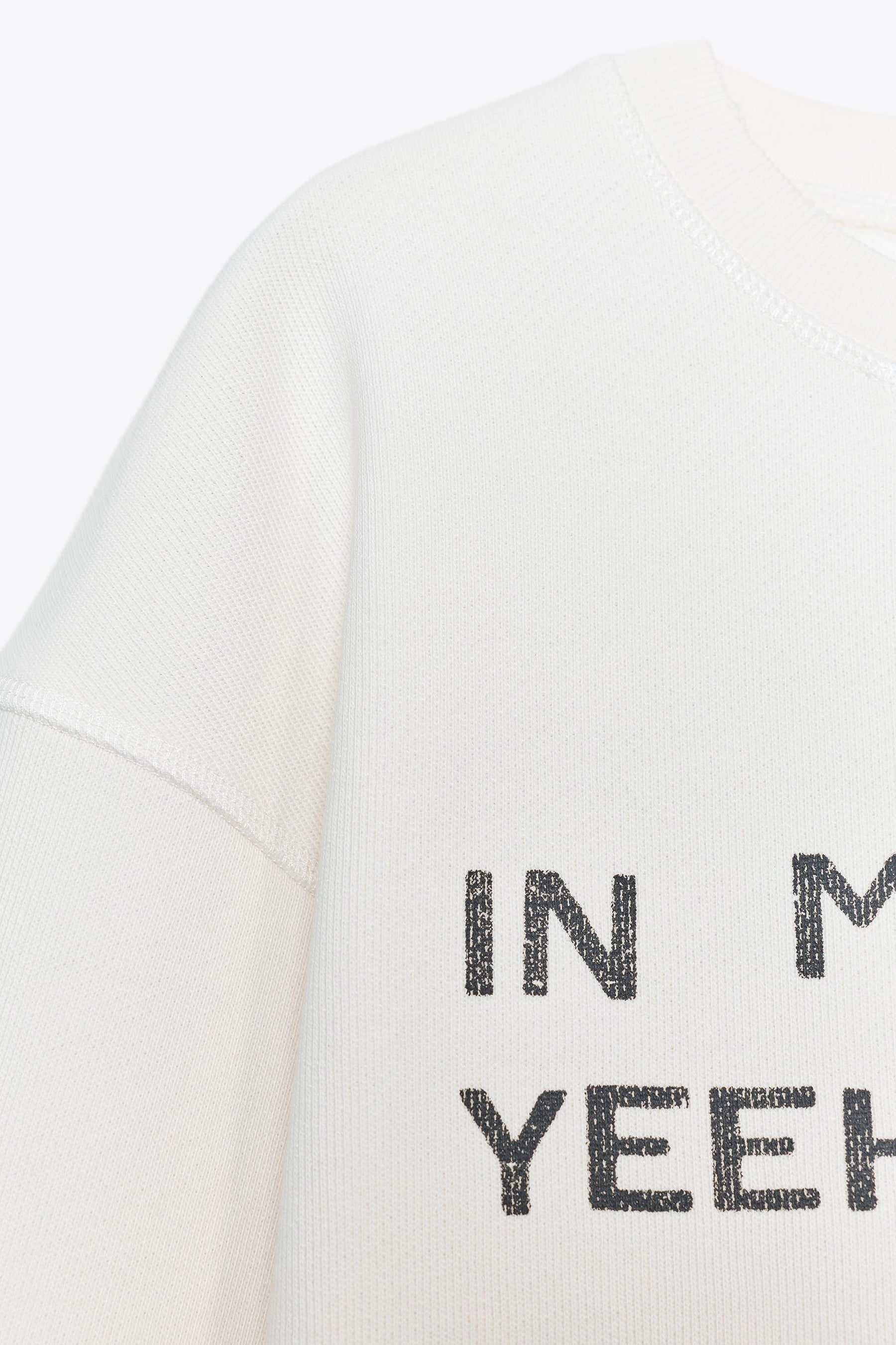 Kurz geschnittenes Sweatshirt