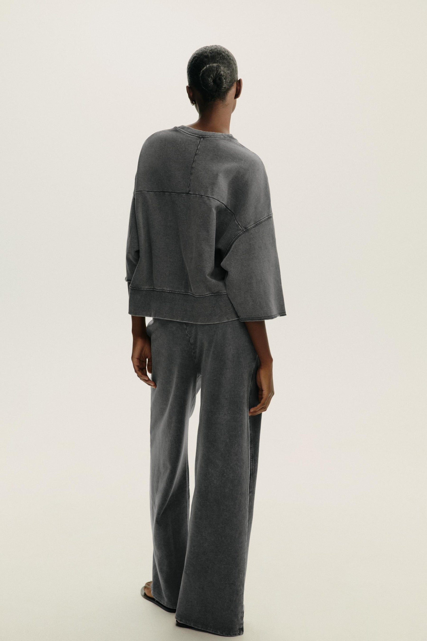 Hosen mit Wascheffekt